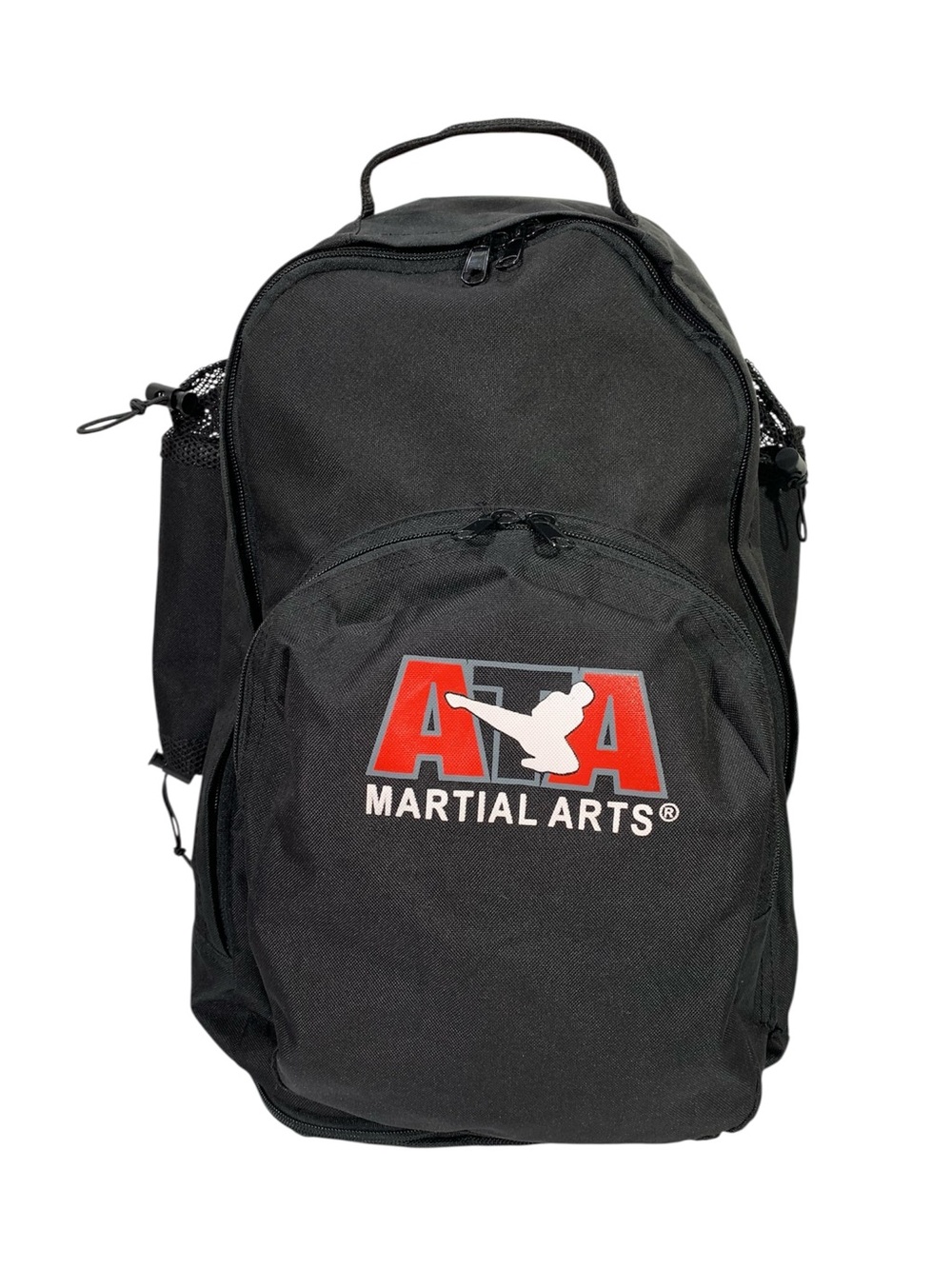 ATA Martial Arts Black Training Backpack Utility Expandable